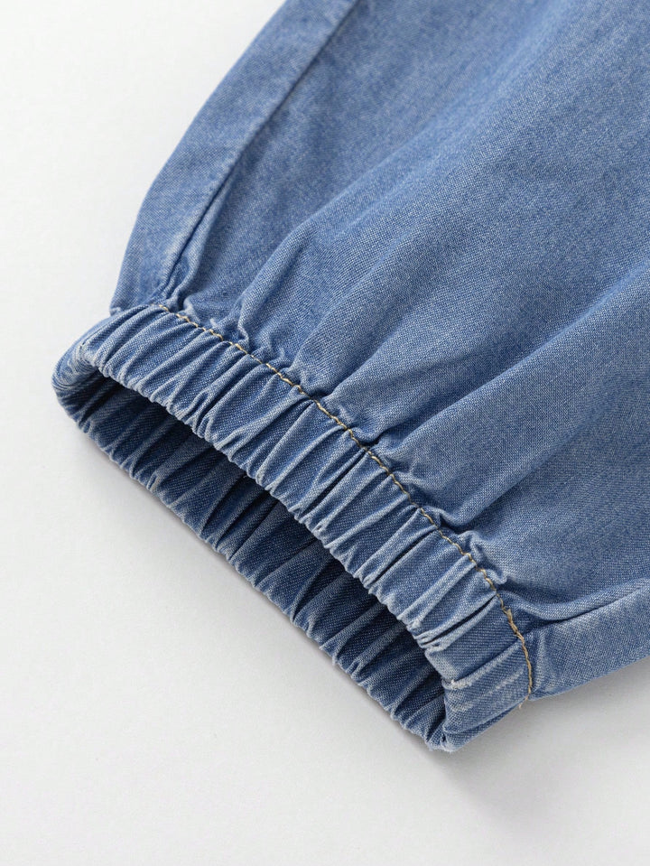 Pantaloni SHEIN, albastru