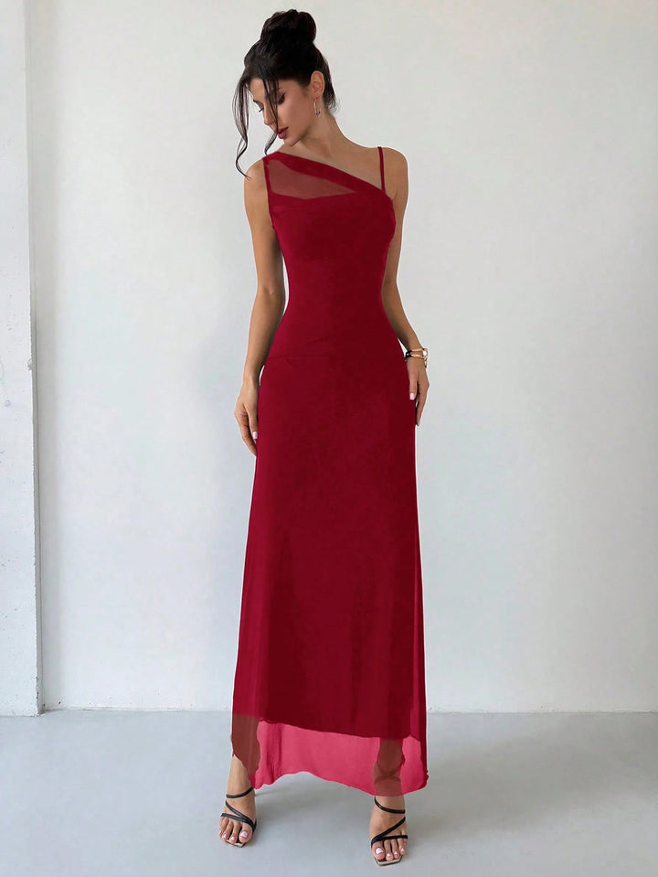 Rochie maxi SHEIN, vișiniu