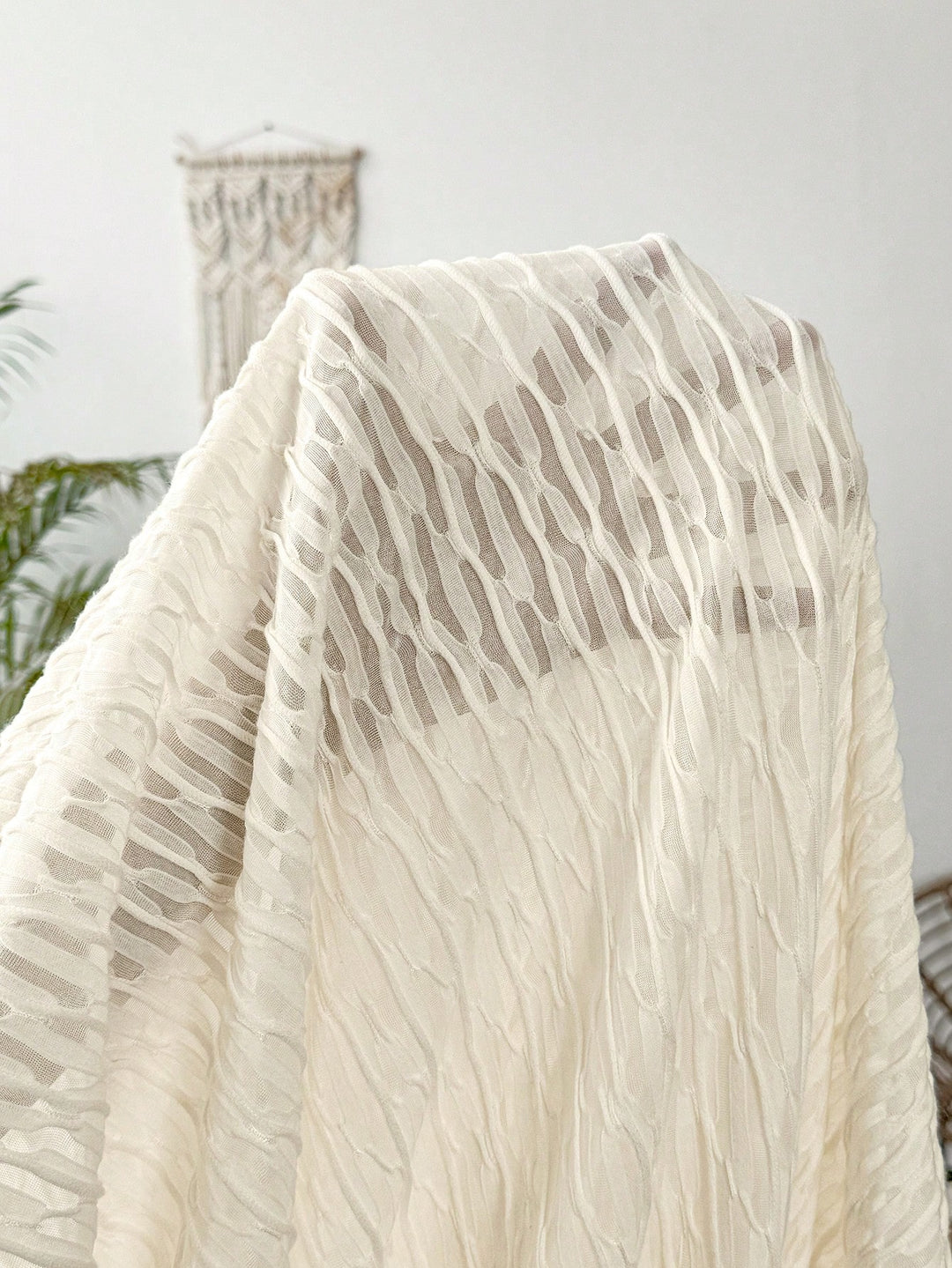 Rochie maxi SHEIN, crem