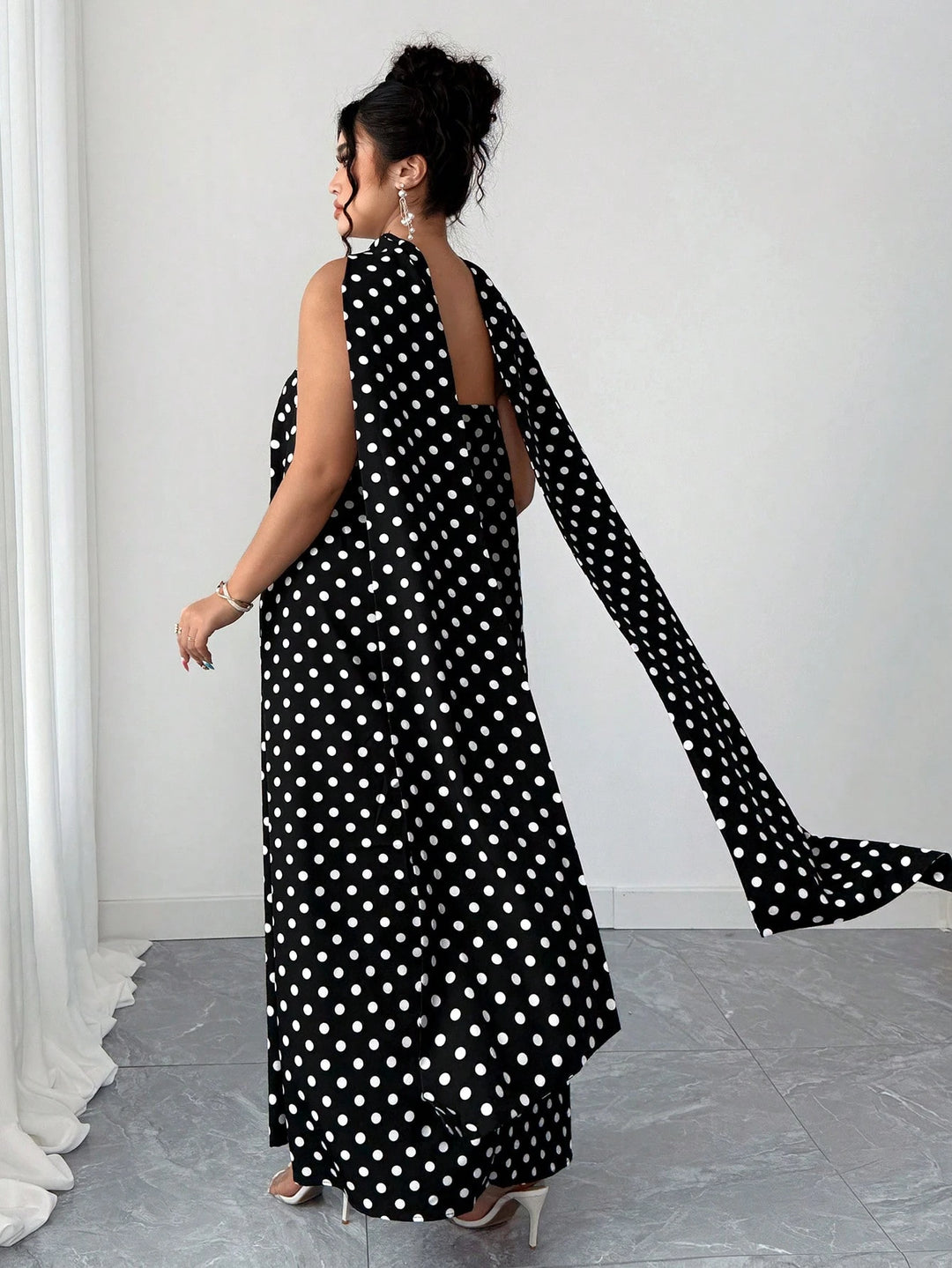 Rochie maxi SHEIN, negru