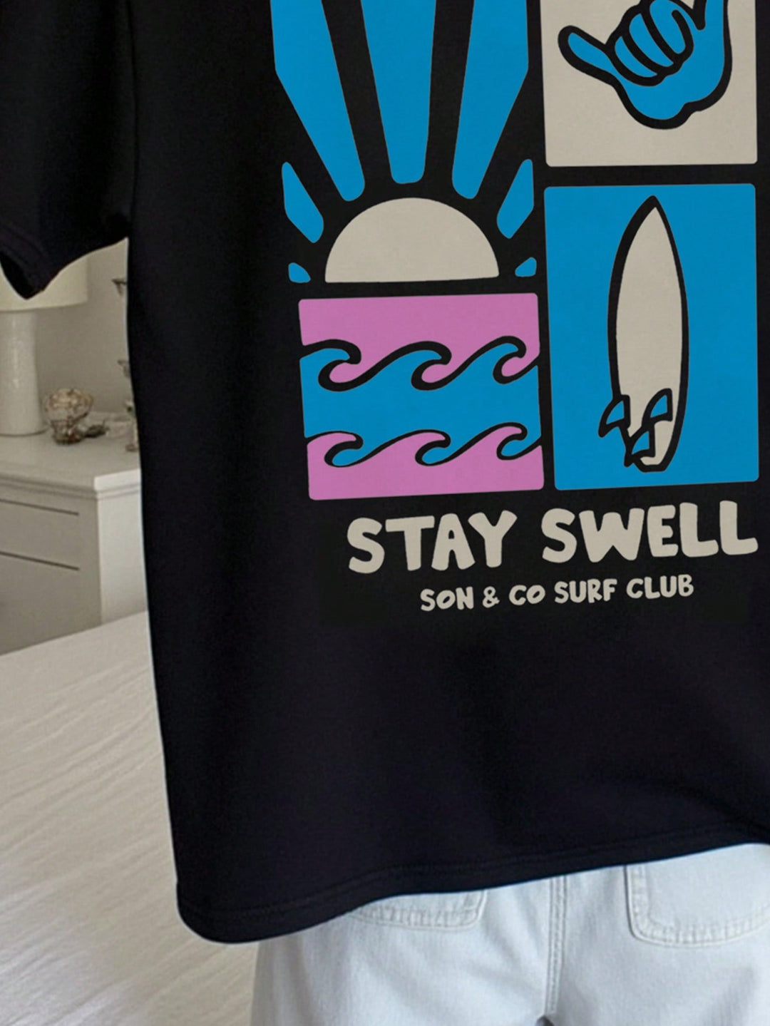 Tricou SHEIN, negru