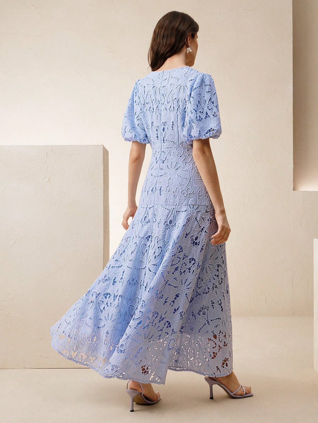 Rochie midi SHEIN, albastru