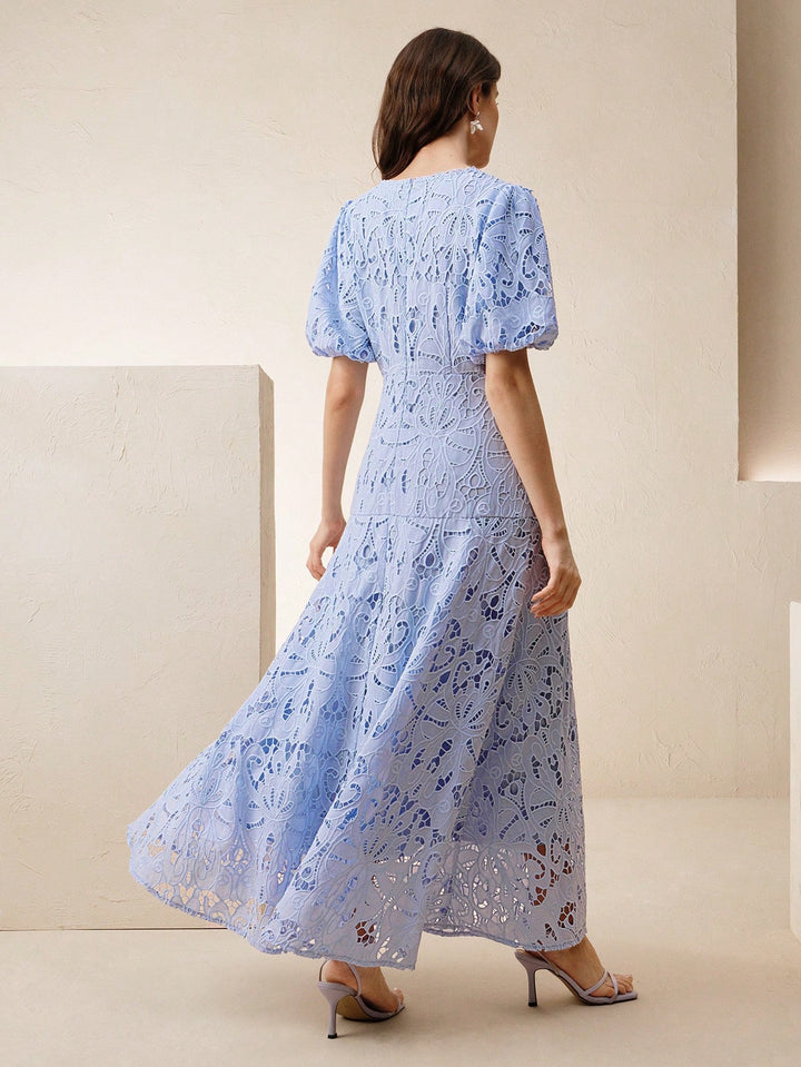 Rochie midi SHEIN, albastru