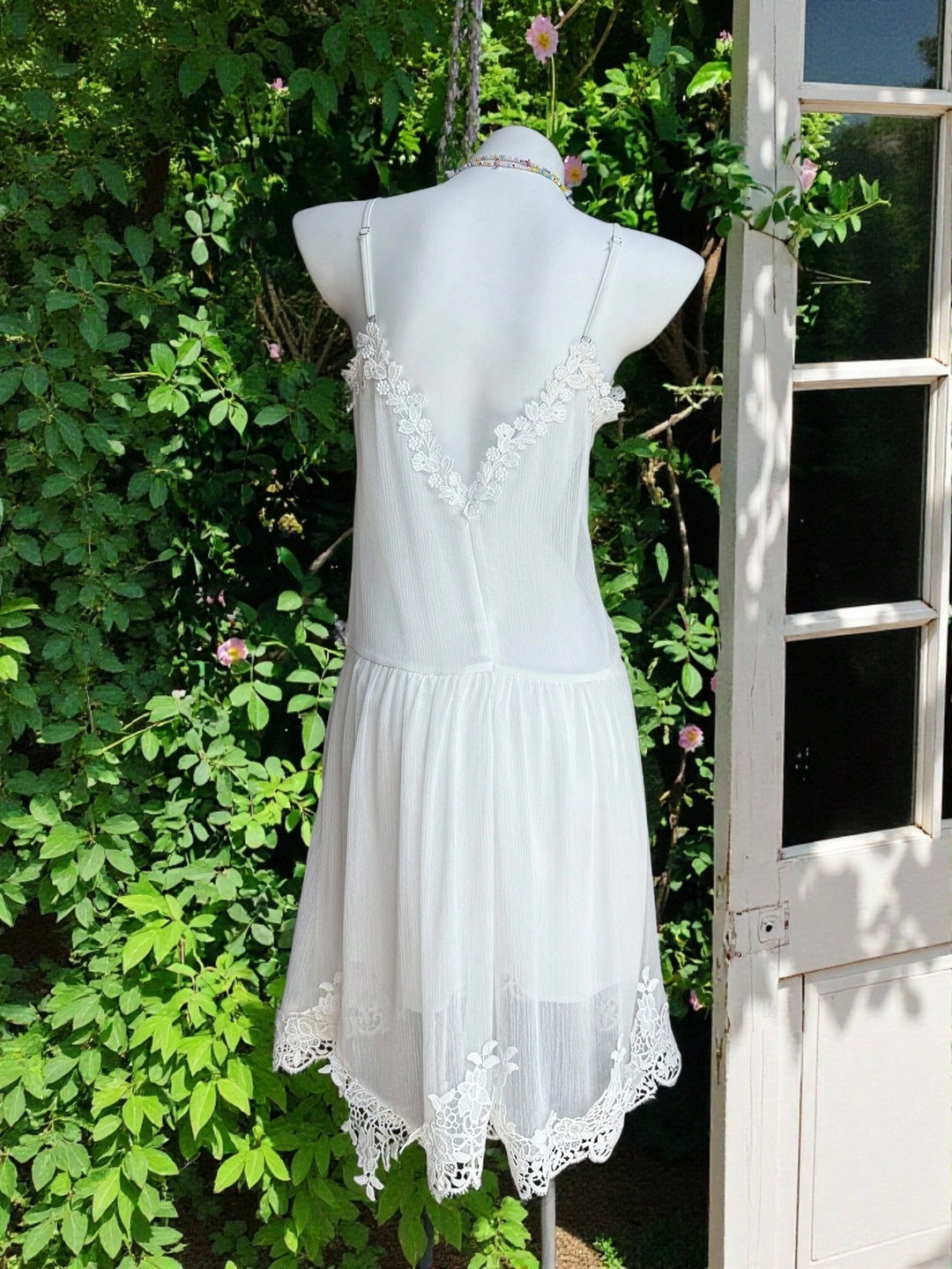 Rochie mini SHEIN, alb