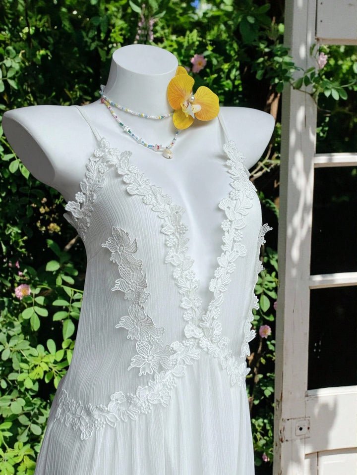 Rochie mini SHEIN, alb
