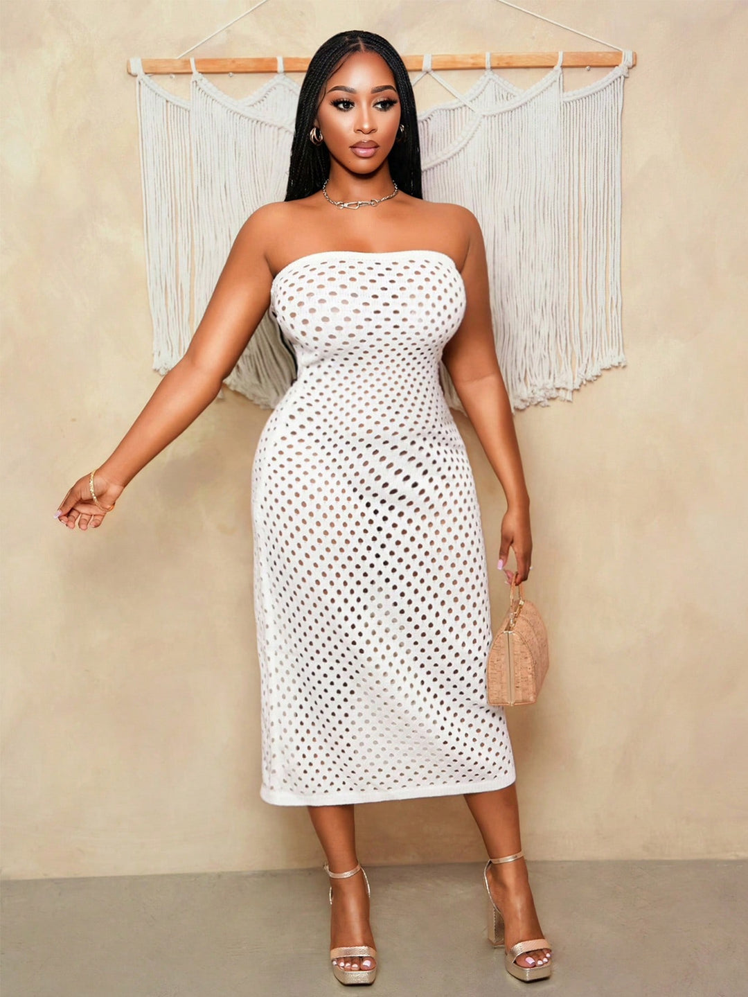 Rochie SHEIN, alb