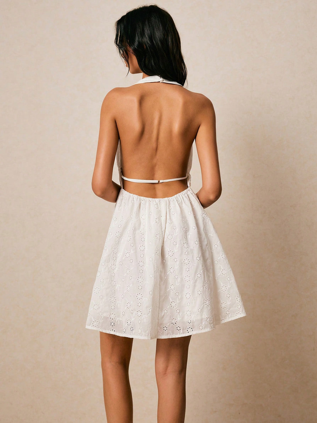 Rochie mini SHEIN, alb