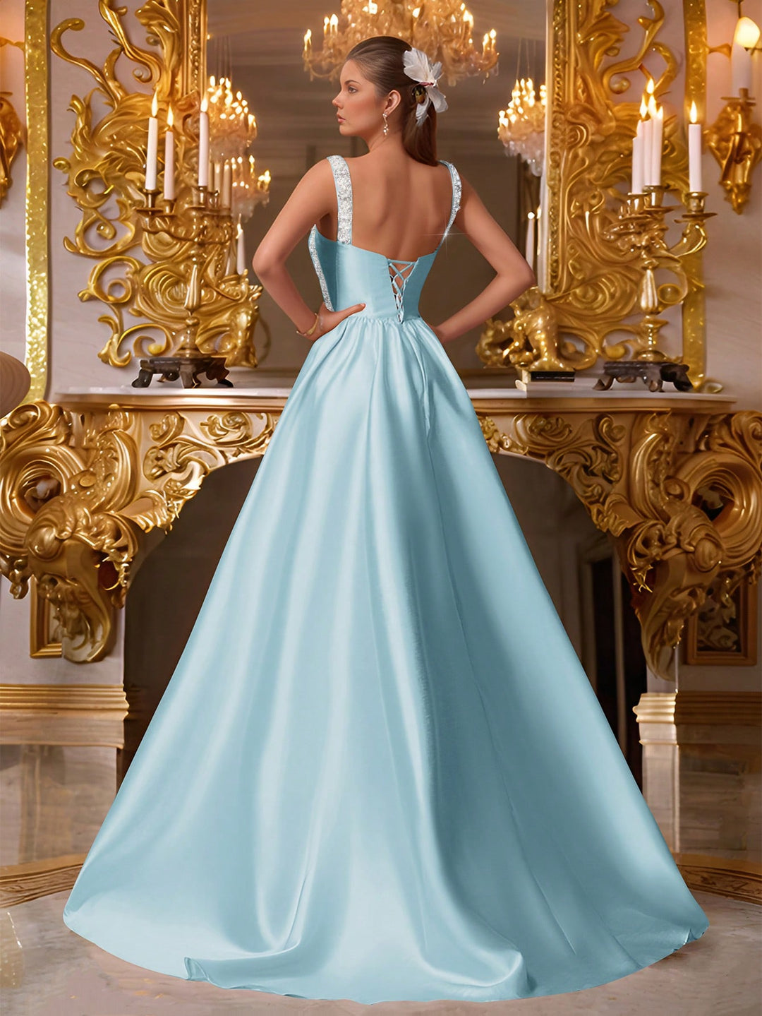 Rochie SHEIN, albastru