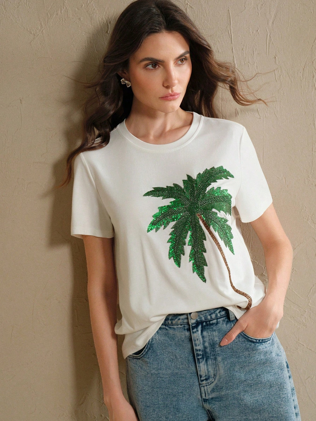 Tricou SHEIN, verde