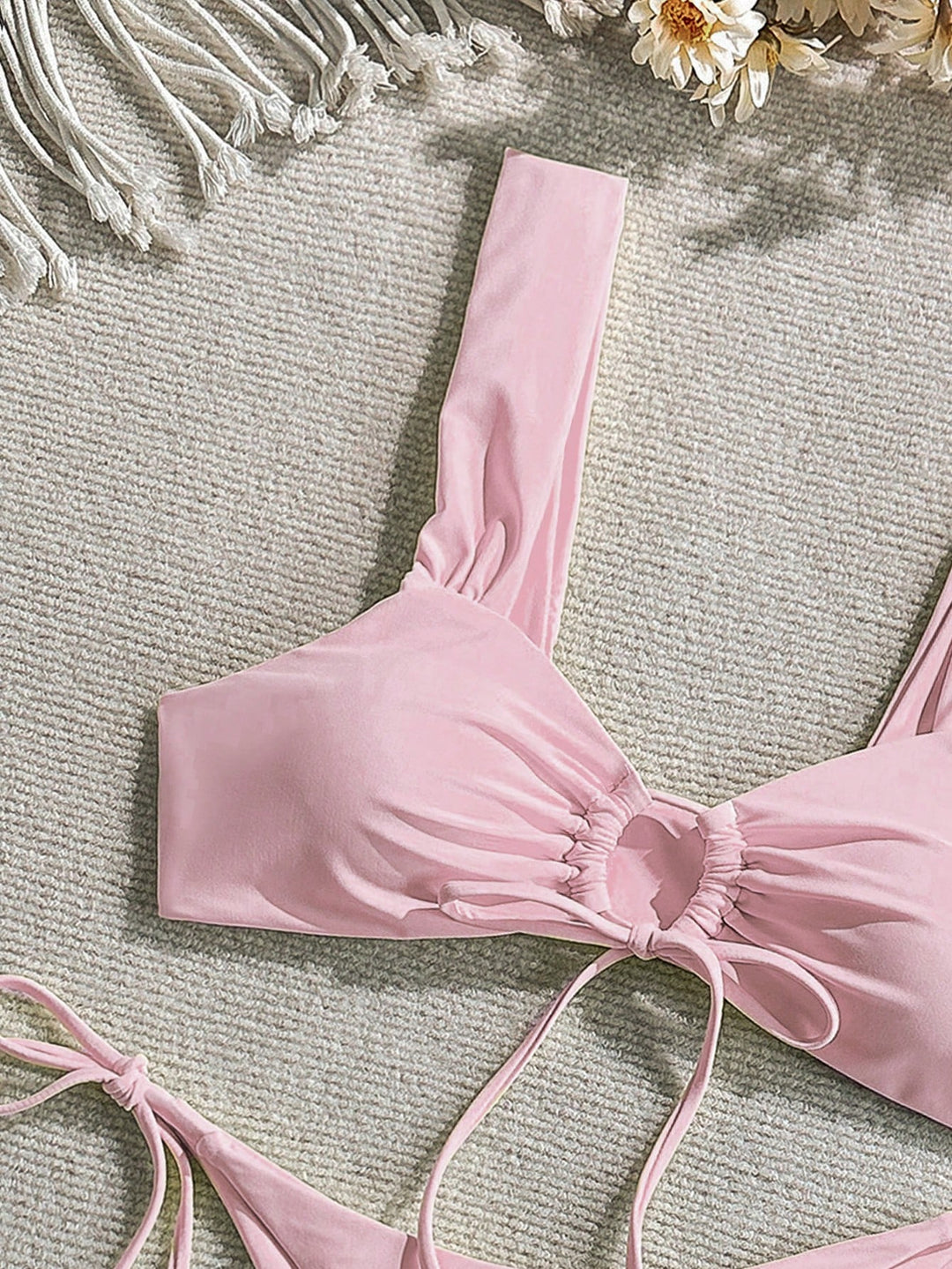 Set bikini SHEIN, roz