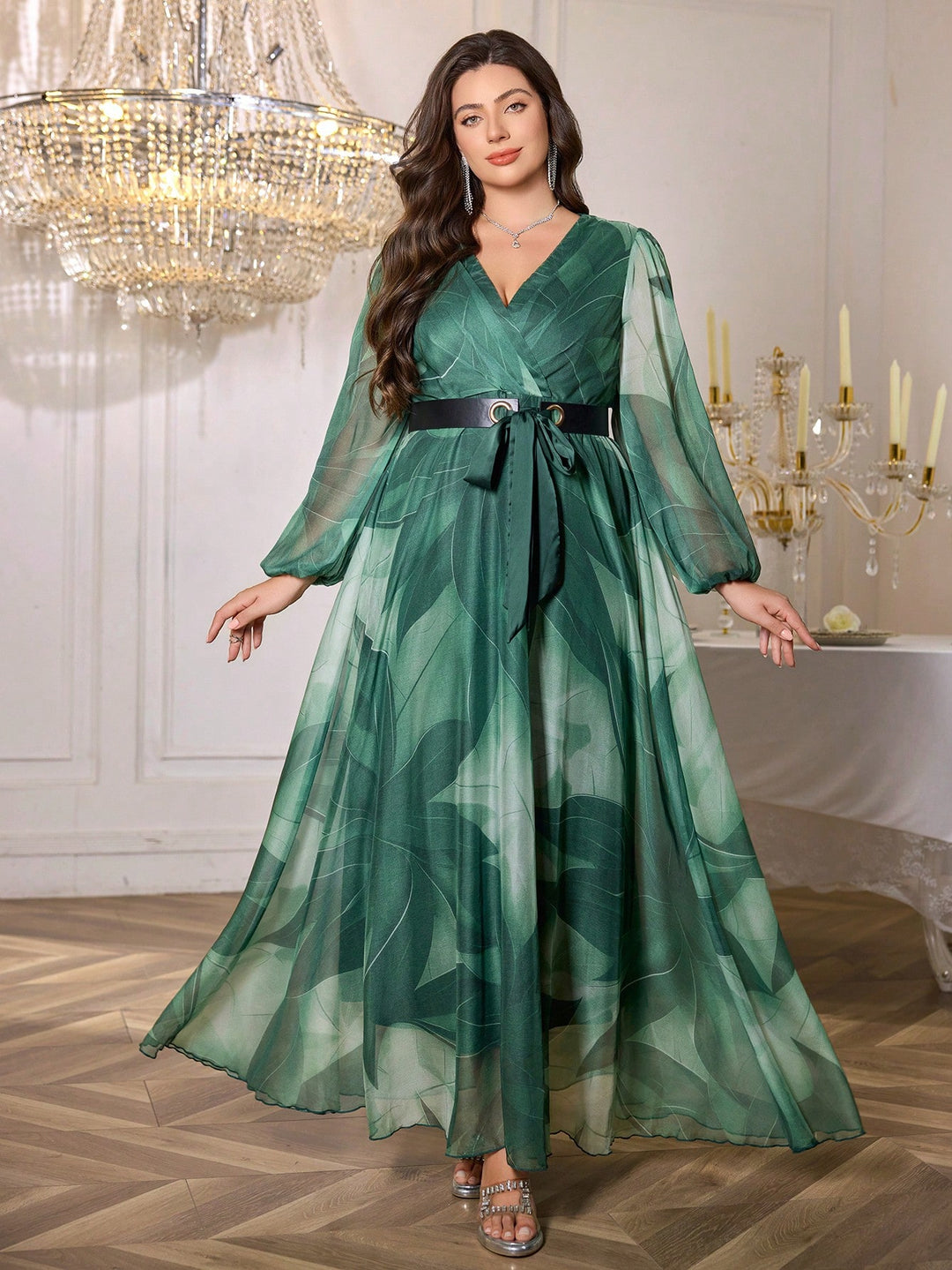 Rochie SHEIN, verde