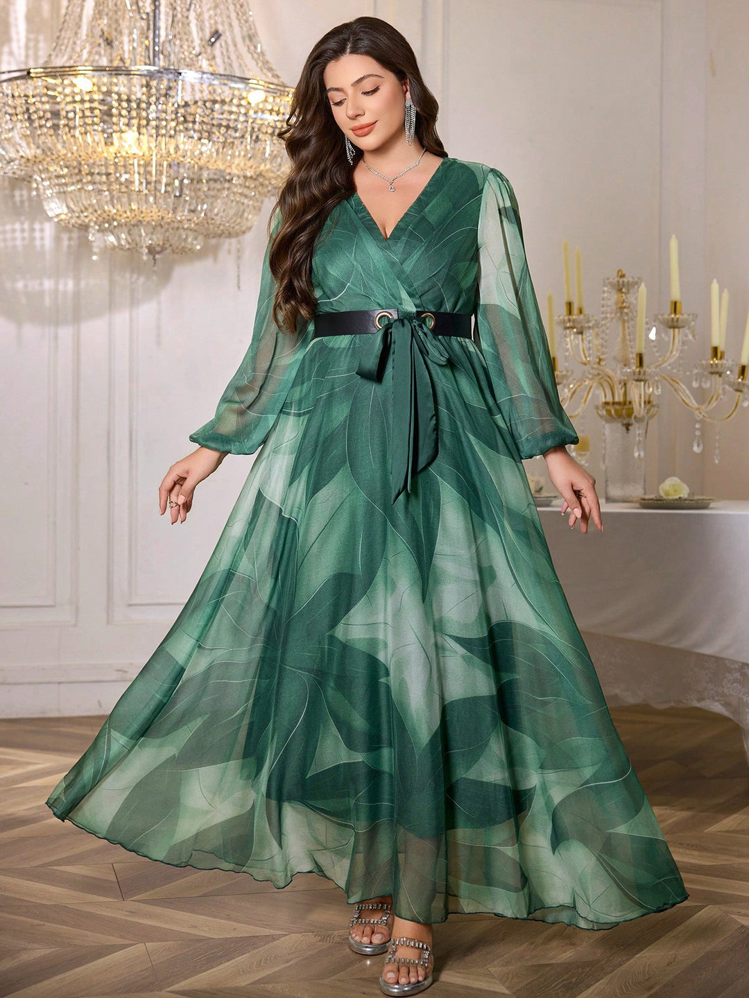 Rochie SHEIN, verde
