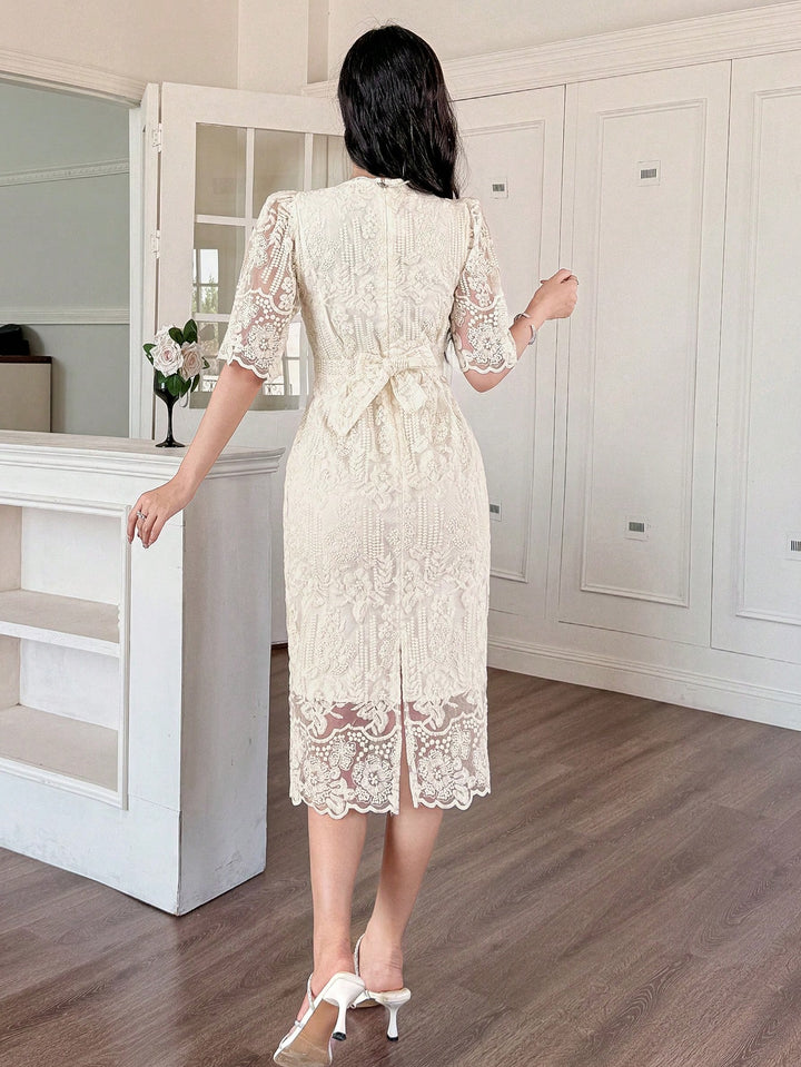 Rochie maxi SHEIN, portocaliu