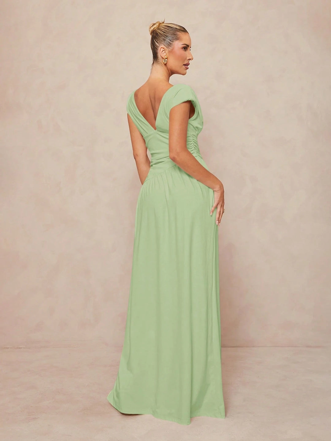 Rochie maxi SHEIN, verde
