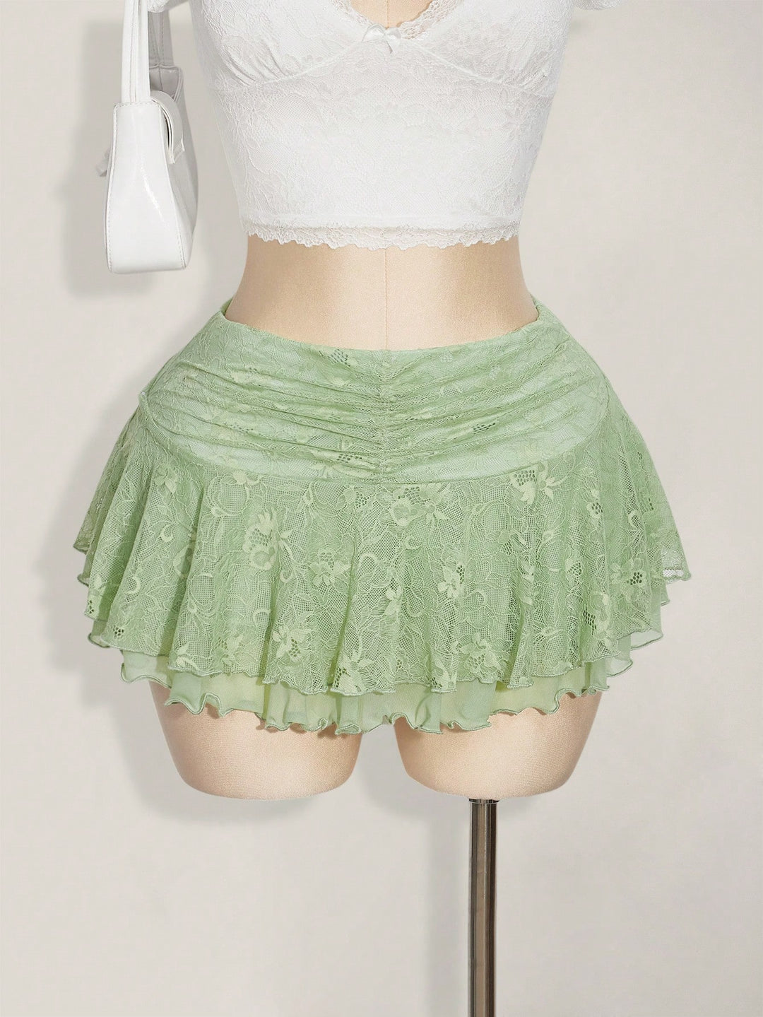 Fustă maxi SHEIN, verde