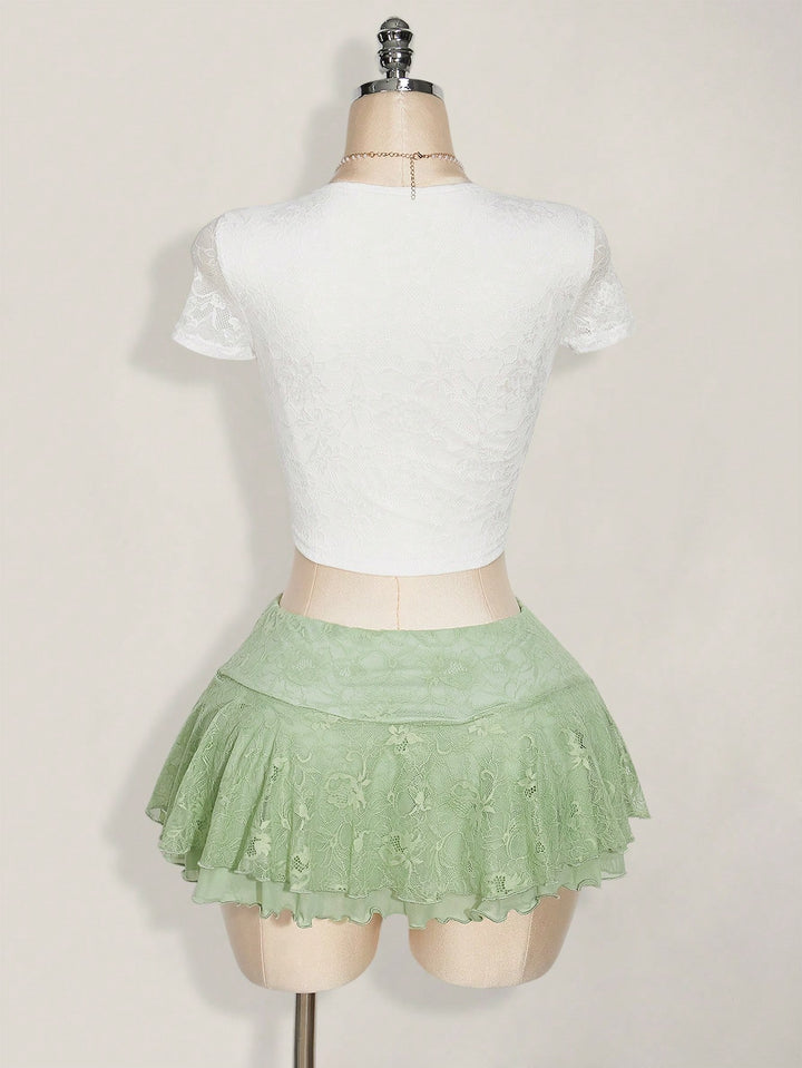 Fustă maxi SHEIN, verde