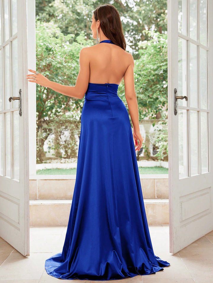 SHEIN maxi ruha, kék