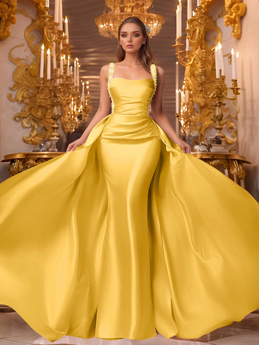 Rochie SHEIN, galben