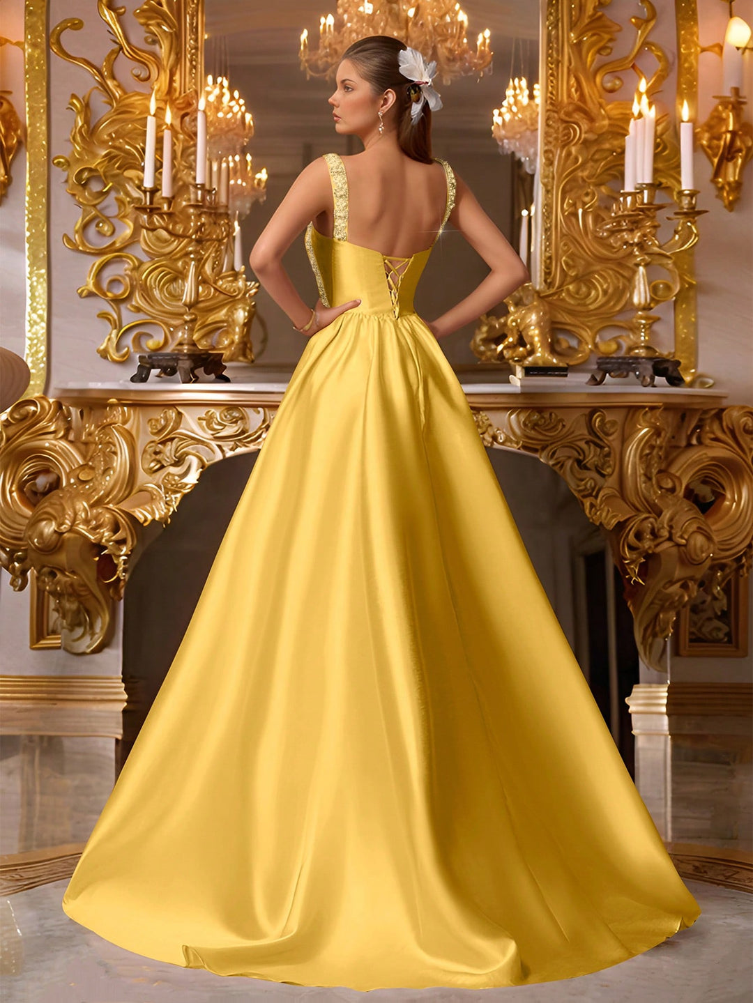 Rochie SHEIN, galben