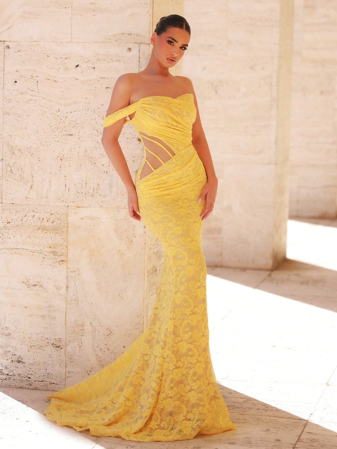 Rochie SHEIN, galben