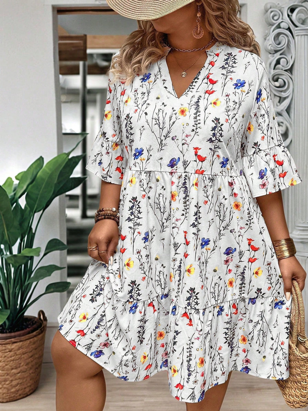 Rochie SHEIN, alb