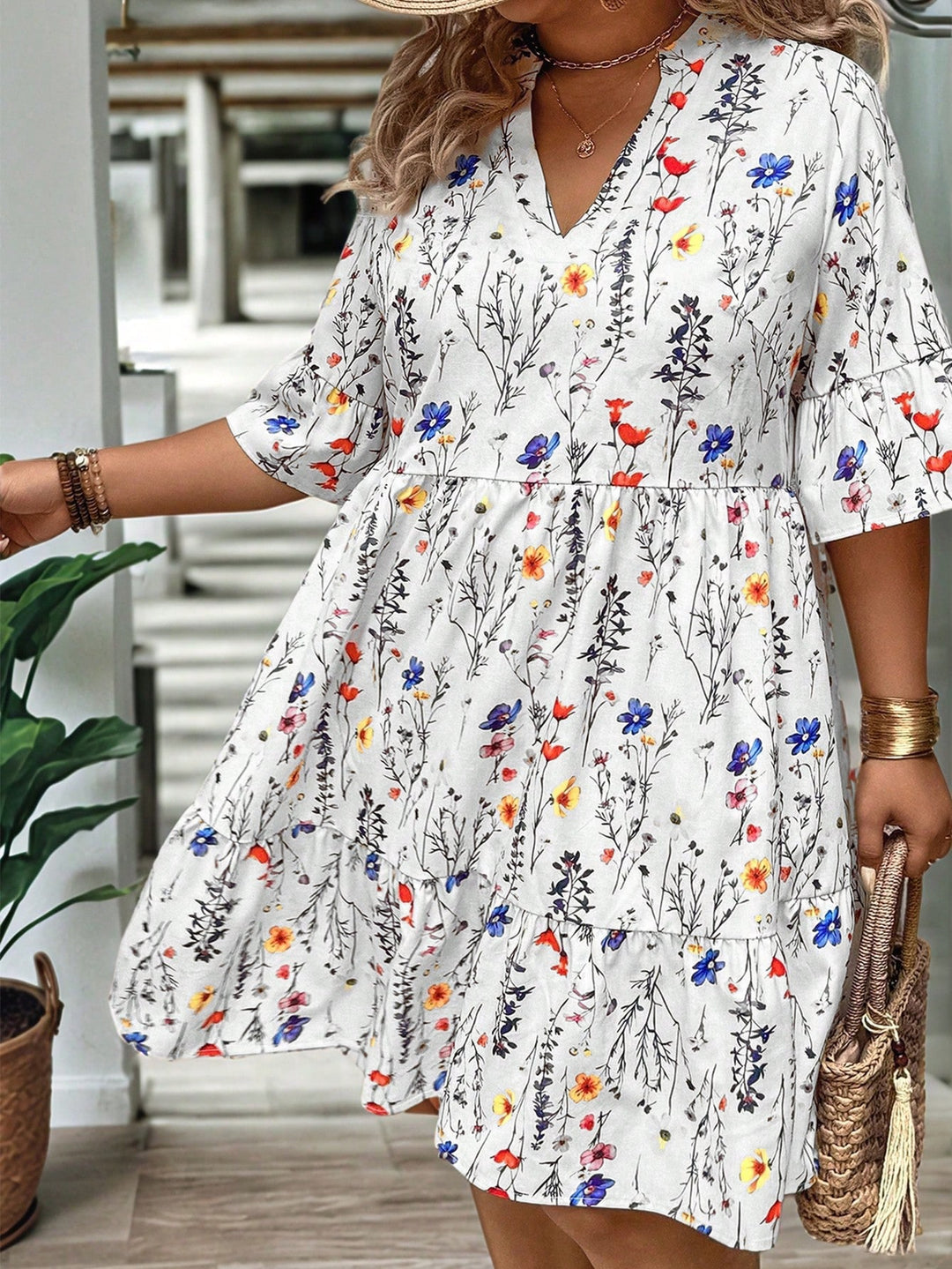 Rochie SHEIN, alb