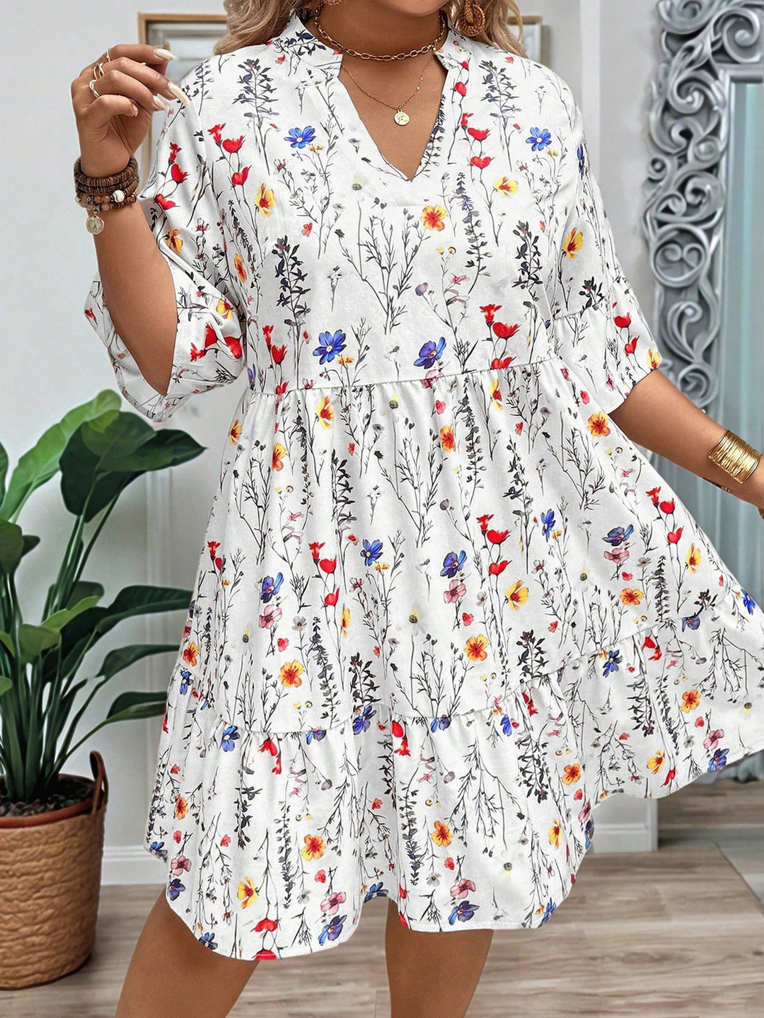 Rochie SHEIN, alb