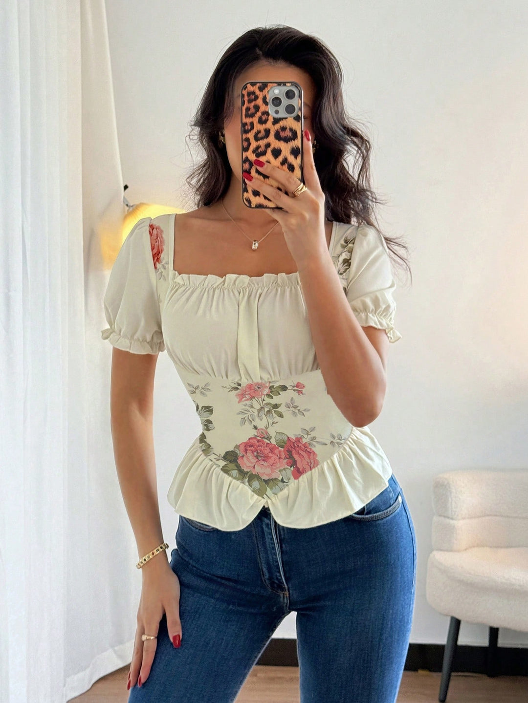 Bluza SHEIN, portocaliu