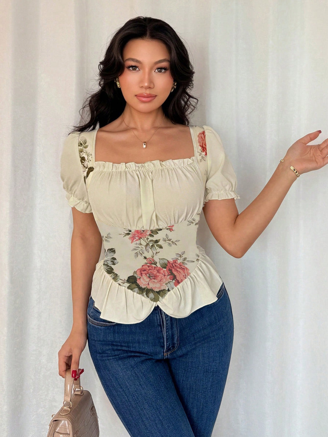Bluza SHEIN, portocaliu