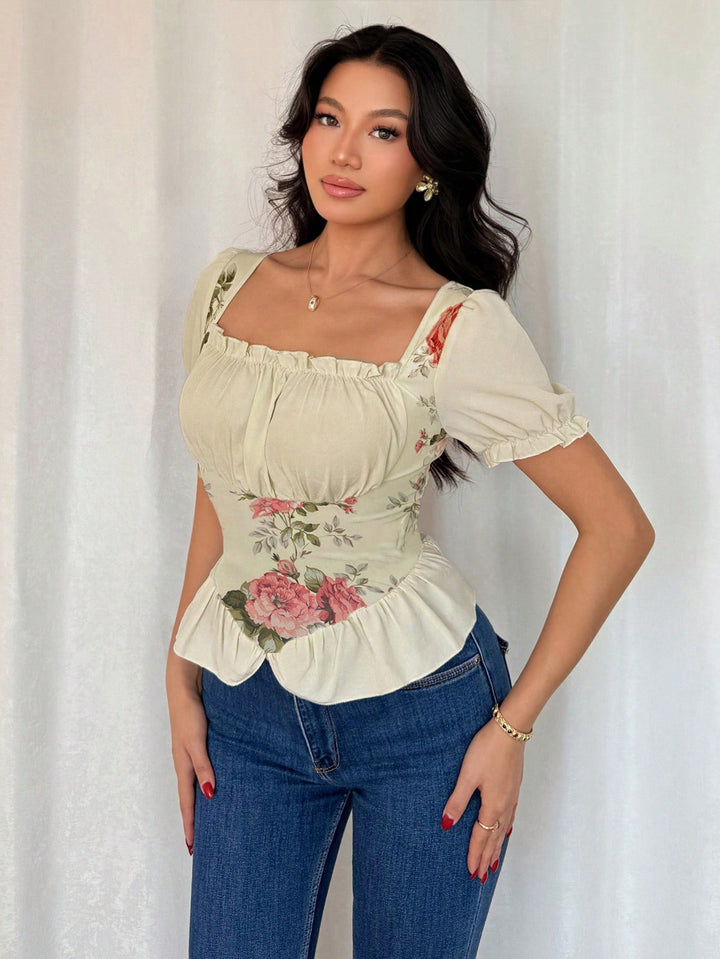 Bluza SHEIN, portocaliu