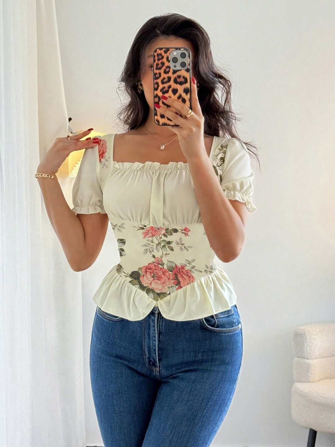 Bluza SHEIN, portocaliu