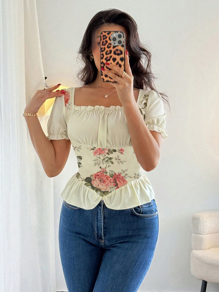 Bluza SHEIN, portocaliu