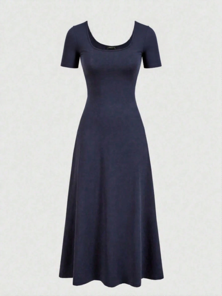 Rochie maxi SHEIN, bleumarin