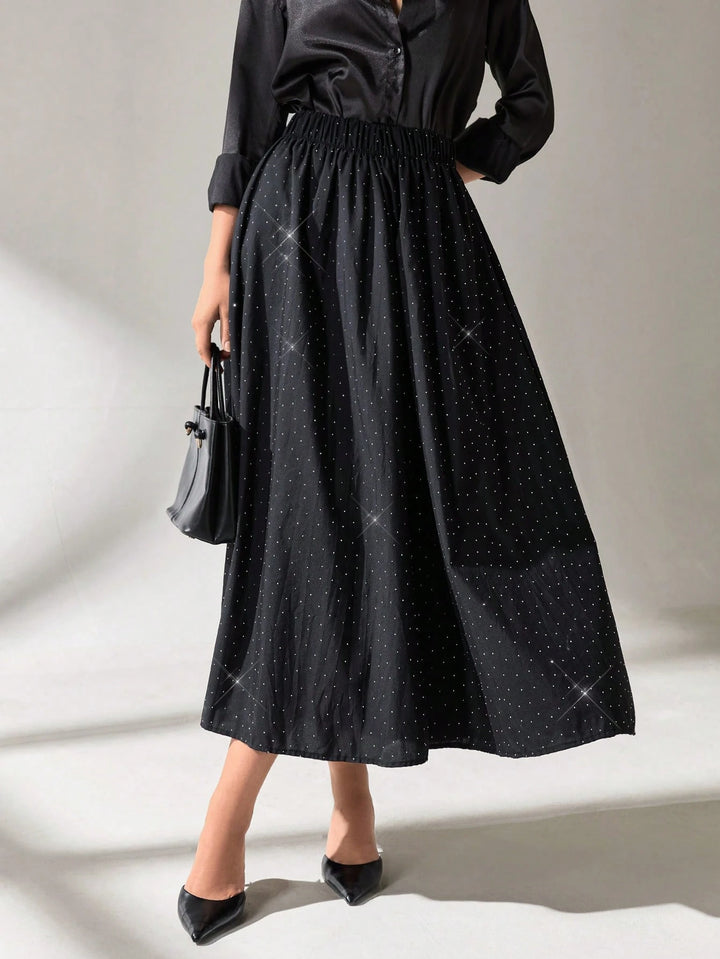 Fustă maxi SHEIN, negru