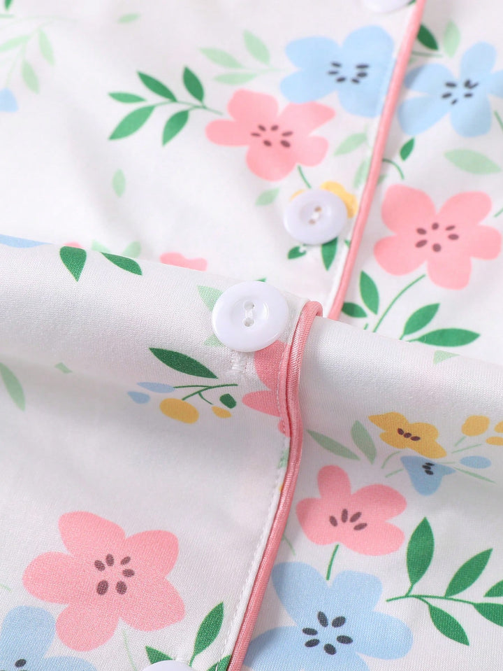 Compleu pijamale SHEIN, alb