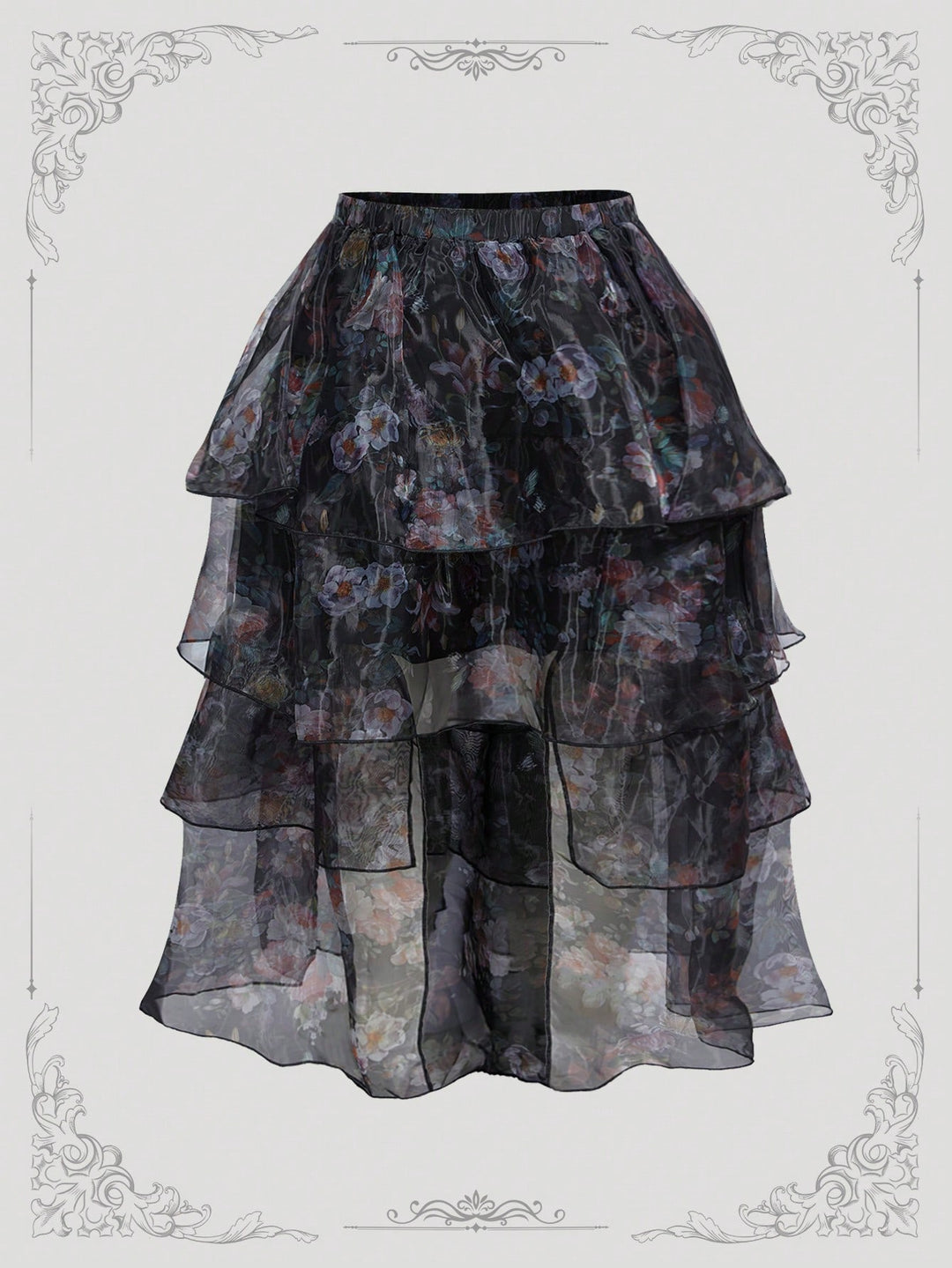 Fustă maxi SHEIN, mix culori