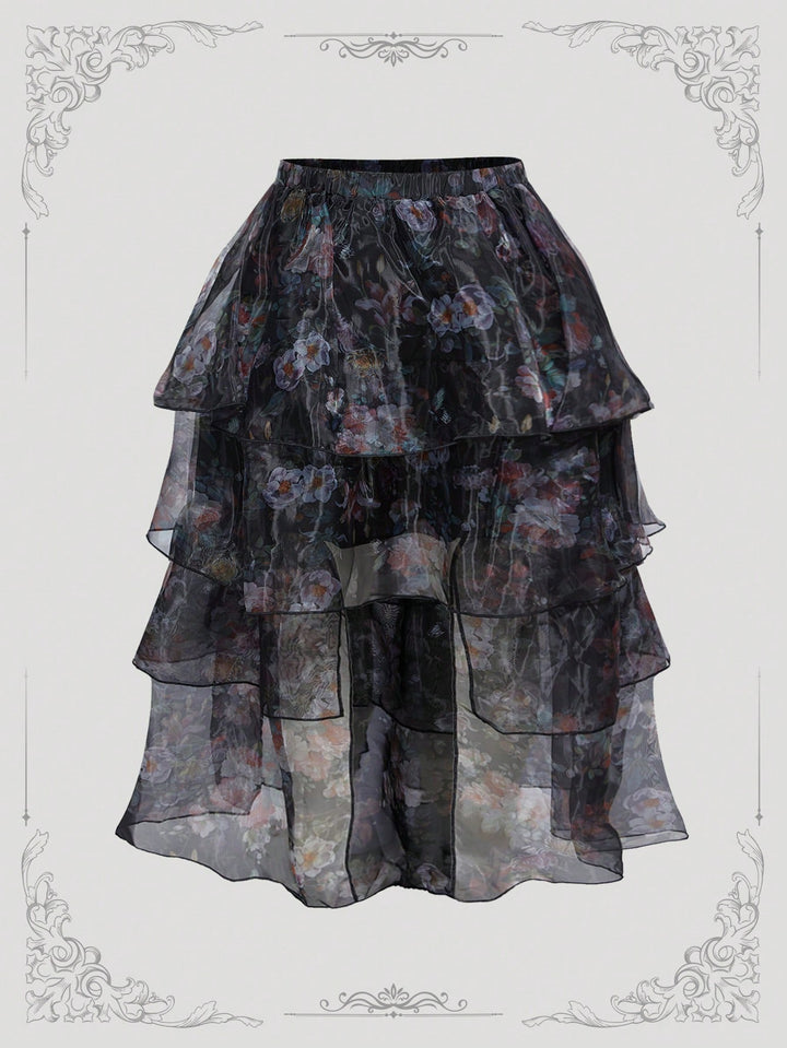 Fustă maxi SHEIN, mix culori