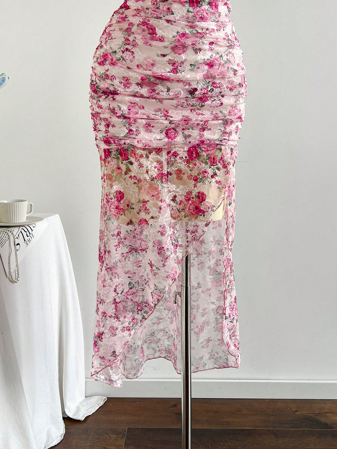 Rochie maxi SHEIN, mix culori