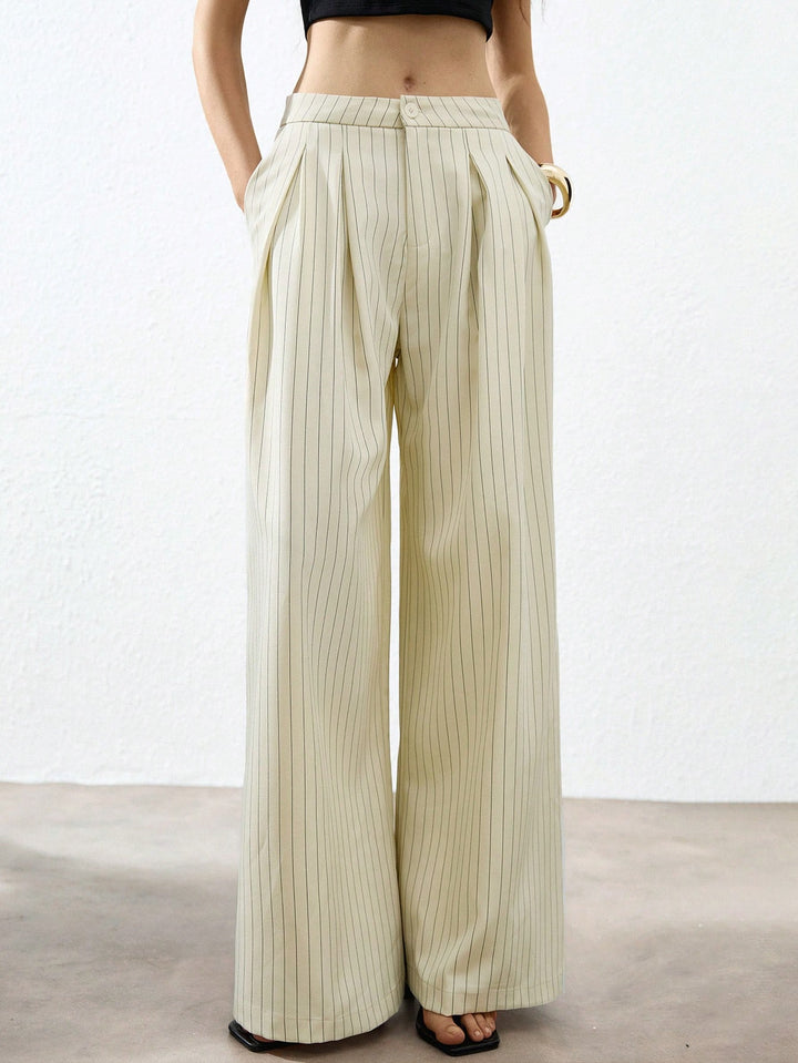 Pantalon SHEIN, portocaliu