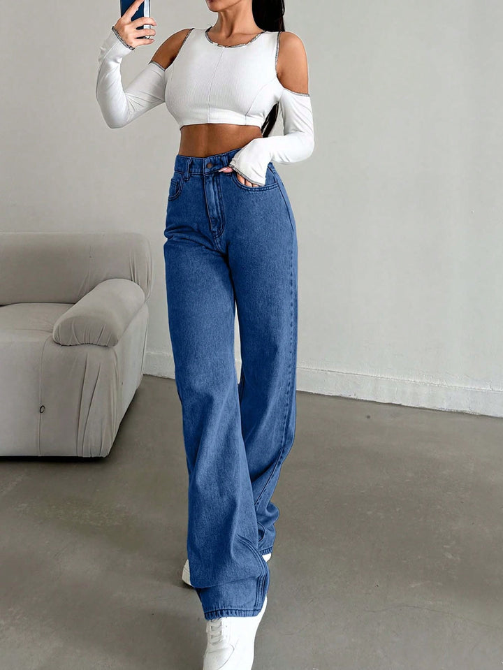 Jeans SHEIN, albastru