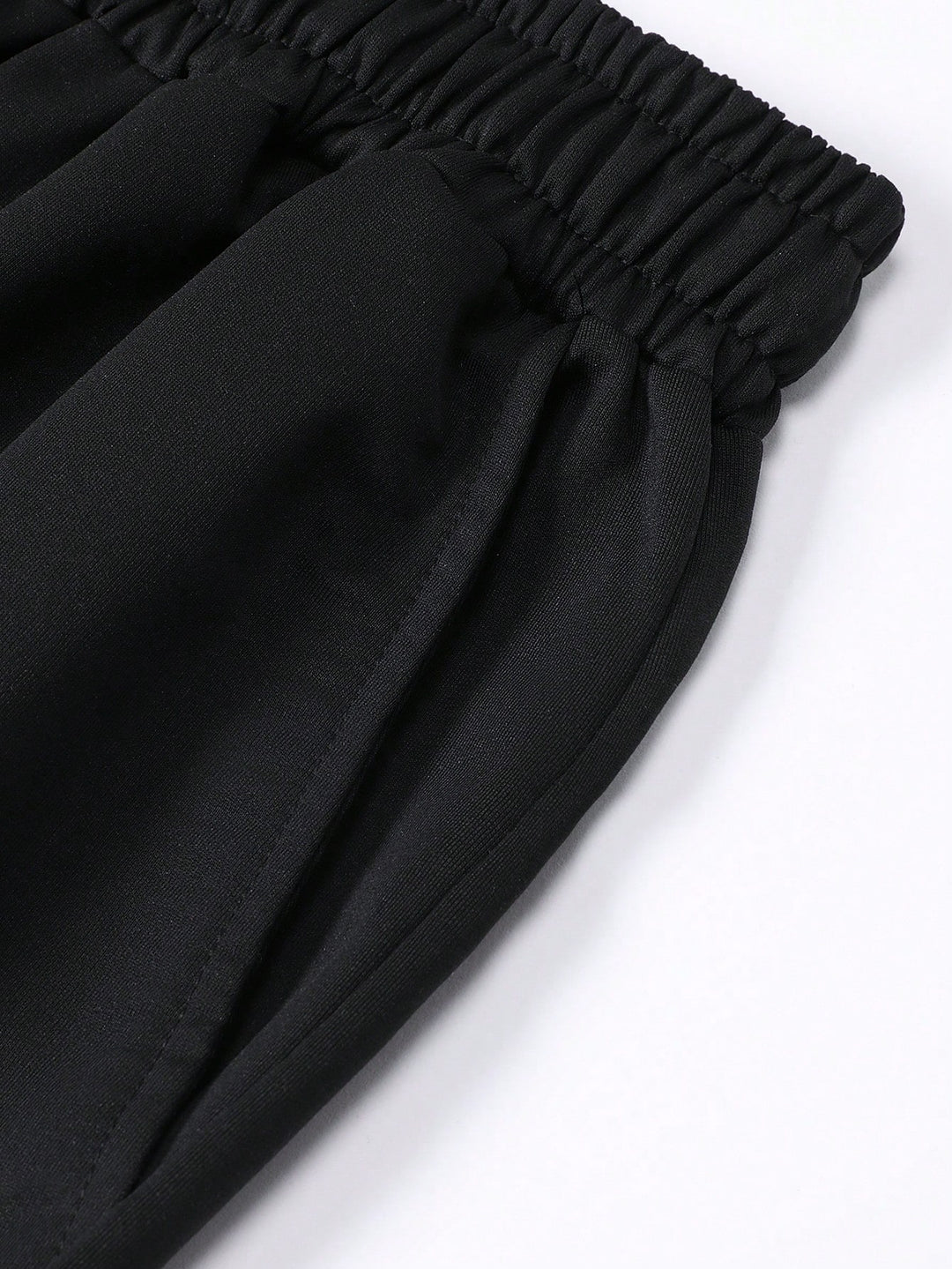 Pantaloni scurți SHEIN, negru