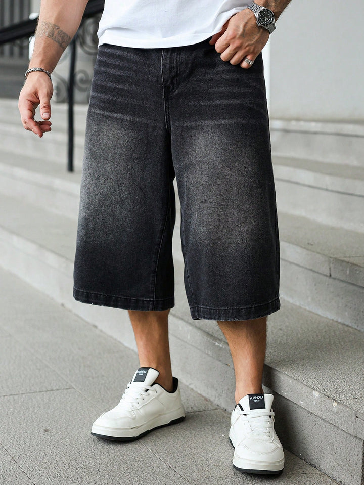 Pantaloni scurți SHEIN, negru