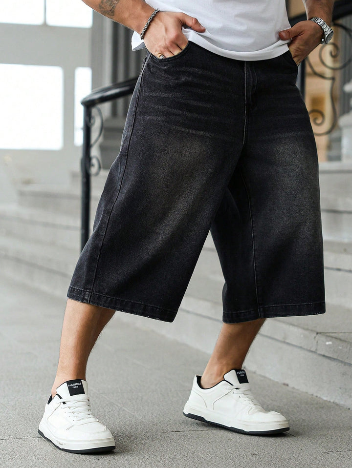 Pantaloni scurți SHEIN, negru