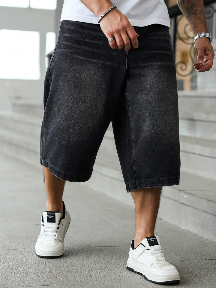 Pantaloni scurți SHEIN, negru