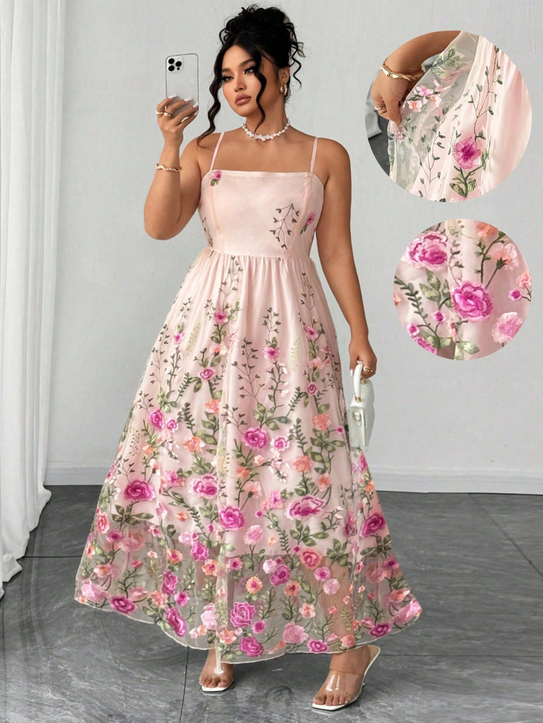 Rochie SHEIN, mix culori
