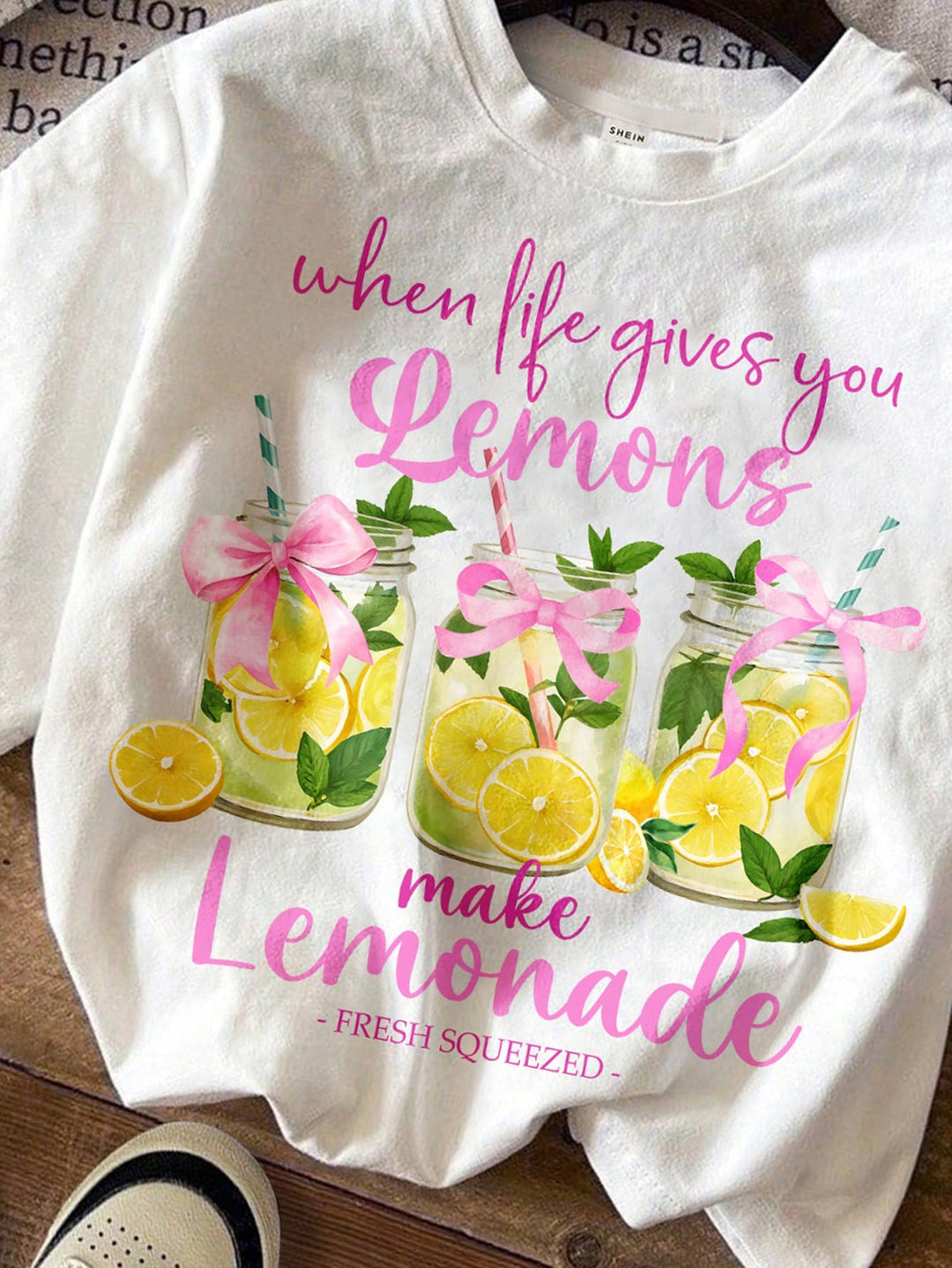 Tricou SHEIN, alb