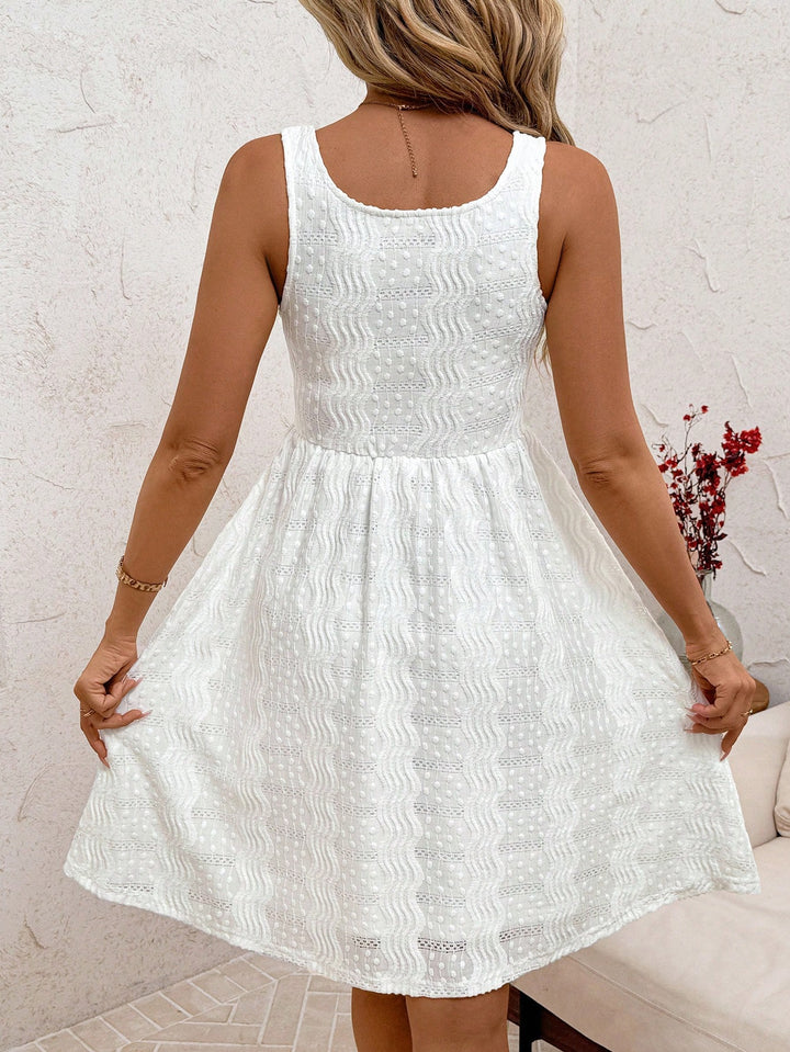 Rochie mini SHEIN, alb