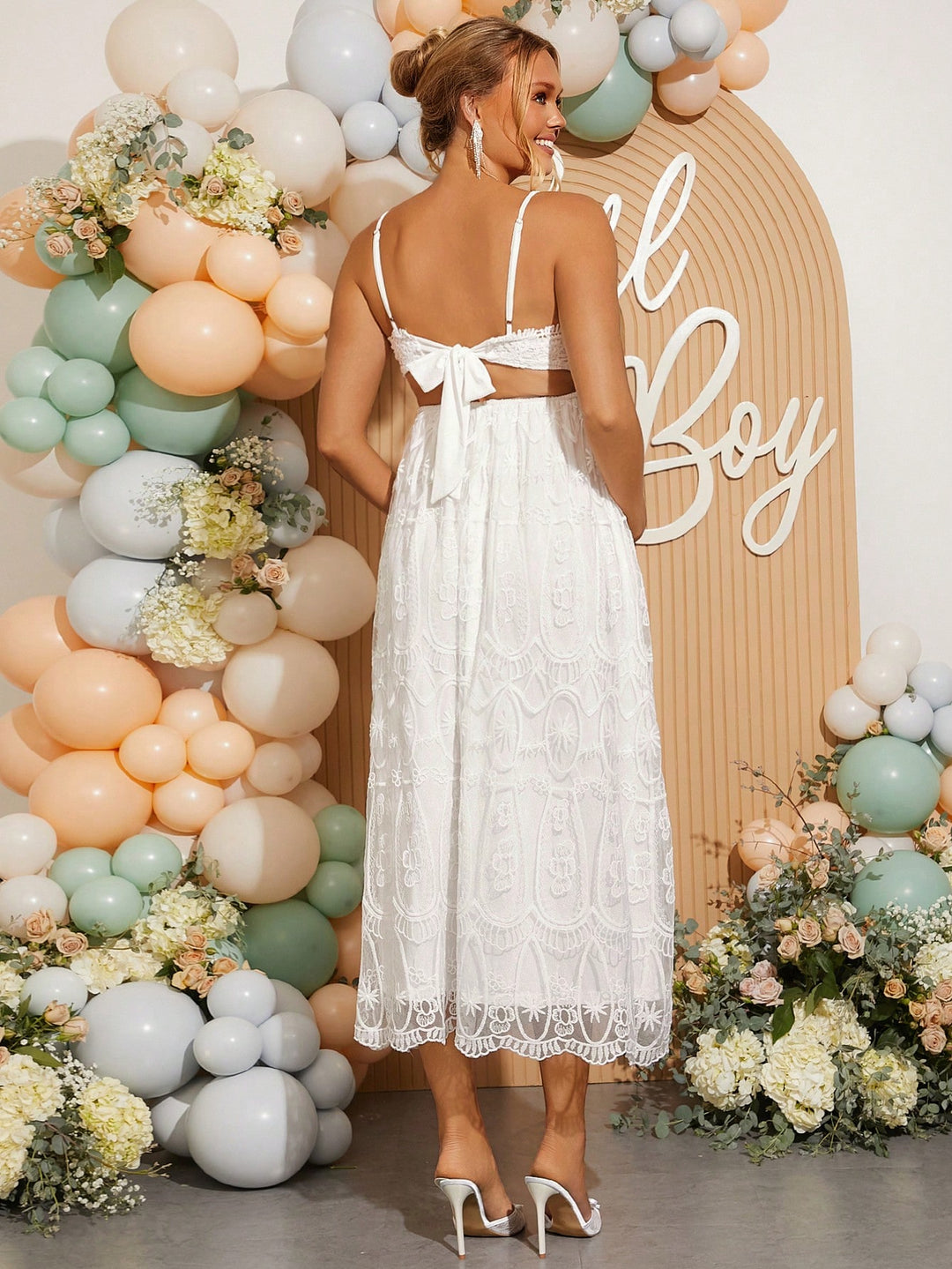Rochie SHEIN, alb