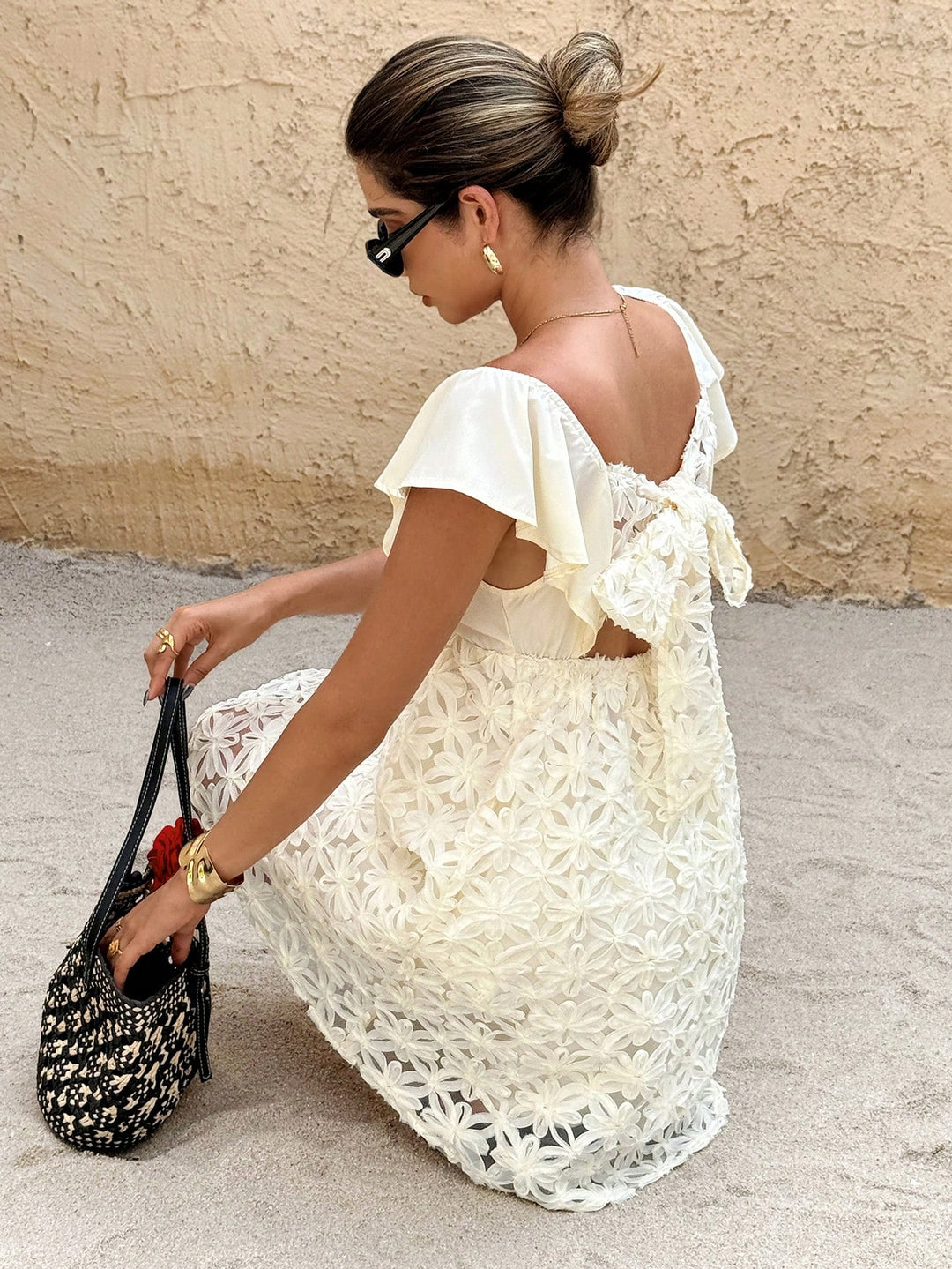 Rochie mini SHEIN, galben