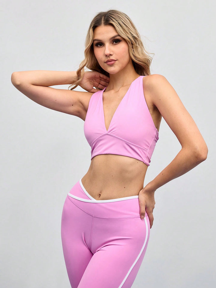 Bustieră sport SHEIN, roz